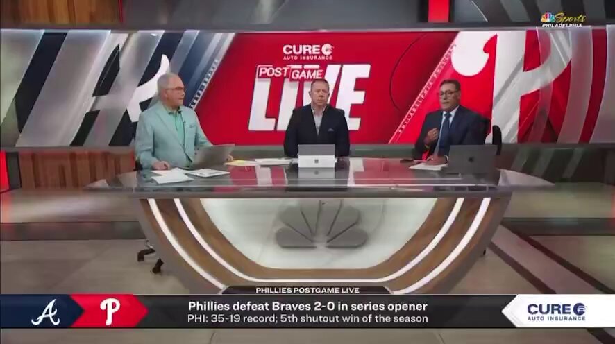 After Spencer Strider accidentally plunked Bryce Harper, Ruben Amaro Jr. says the Phillies “should retaliate”: “I think the retaliation is the right thing to do.” Even with no intent? Is this old-school baseball or just outdated thinking? 👀 #Braves #Phillies #MLB (h/t NBC Sports Philadelphia)