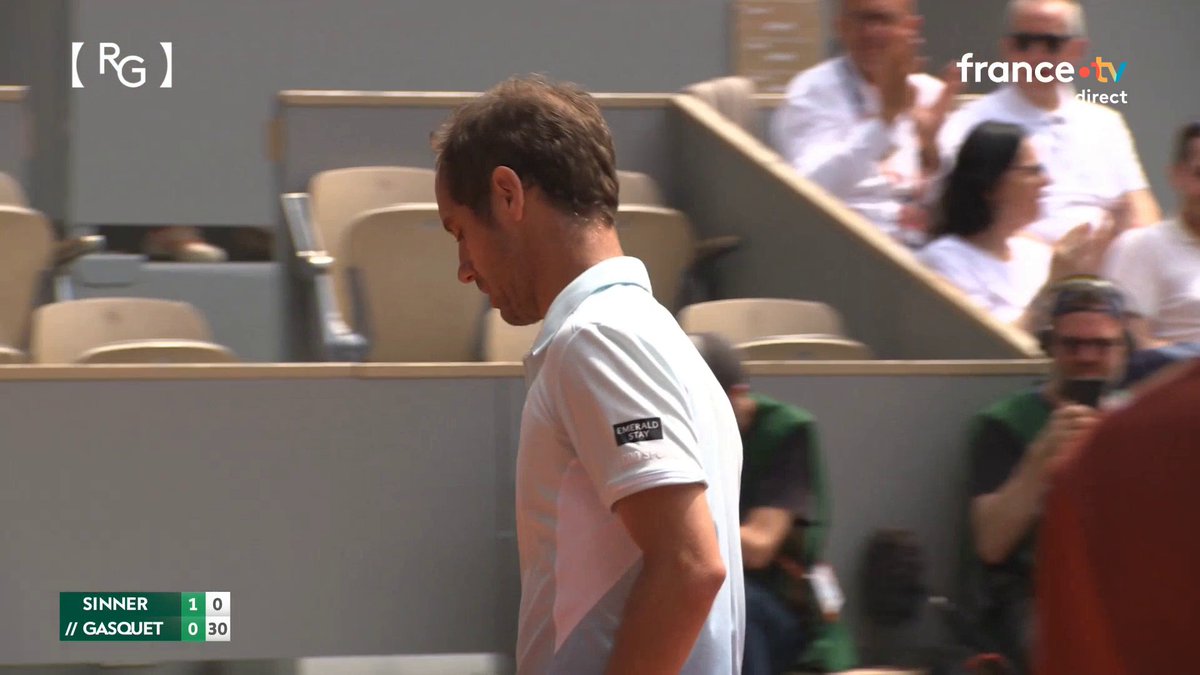 Ahaha, celui la, c'est vraiment la signature Gasquet 🇫🇷 il me manque déjà