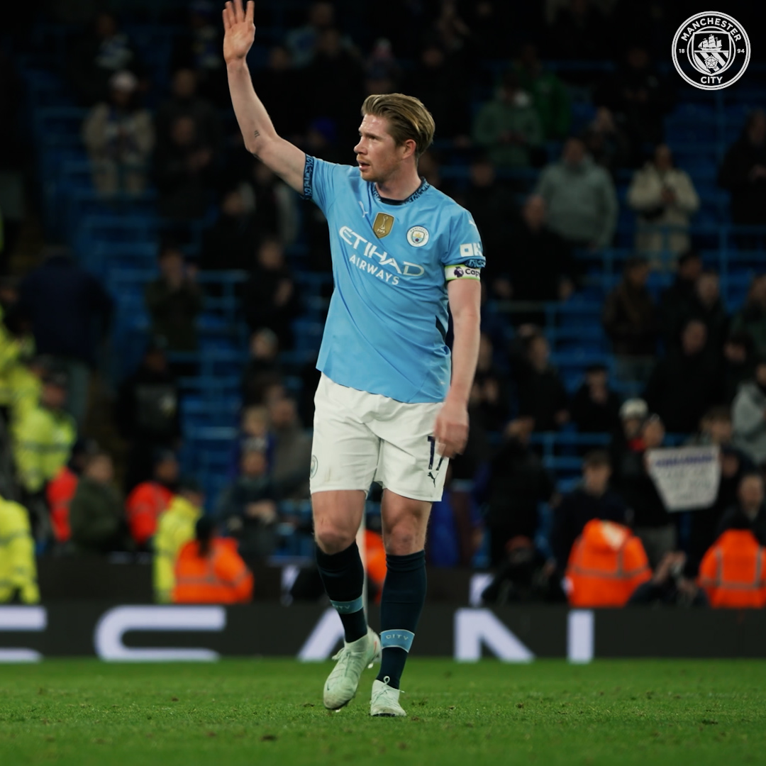 "Kevin De Bruyne is the greatest player to play for this Club." 👑 🗣️ Chairman Khaldoon Al Mubarak