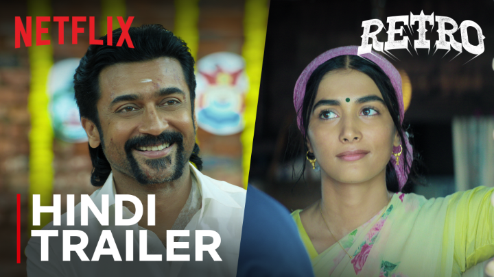 A scar shaped like a spear. A destiny shaped by fire 🔥 Watch Retro, out 30 May, on Netflix in Tamil, Hindi, Telugu, Kannada and Malayalam. #RetroOnNetflix