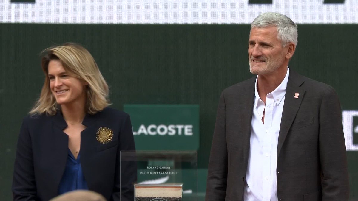 It's time for Richard Gasquet's farewell ceremony 🥹 #RolandGarros