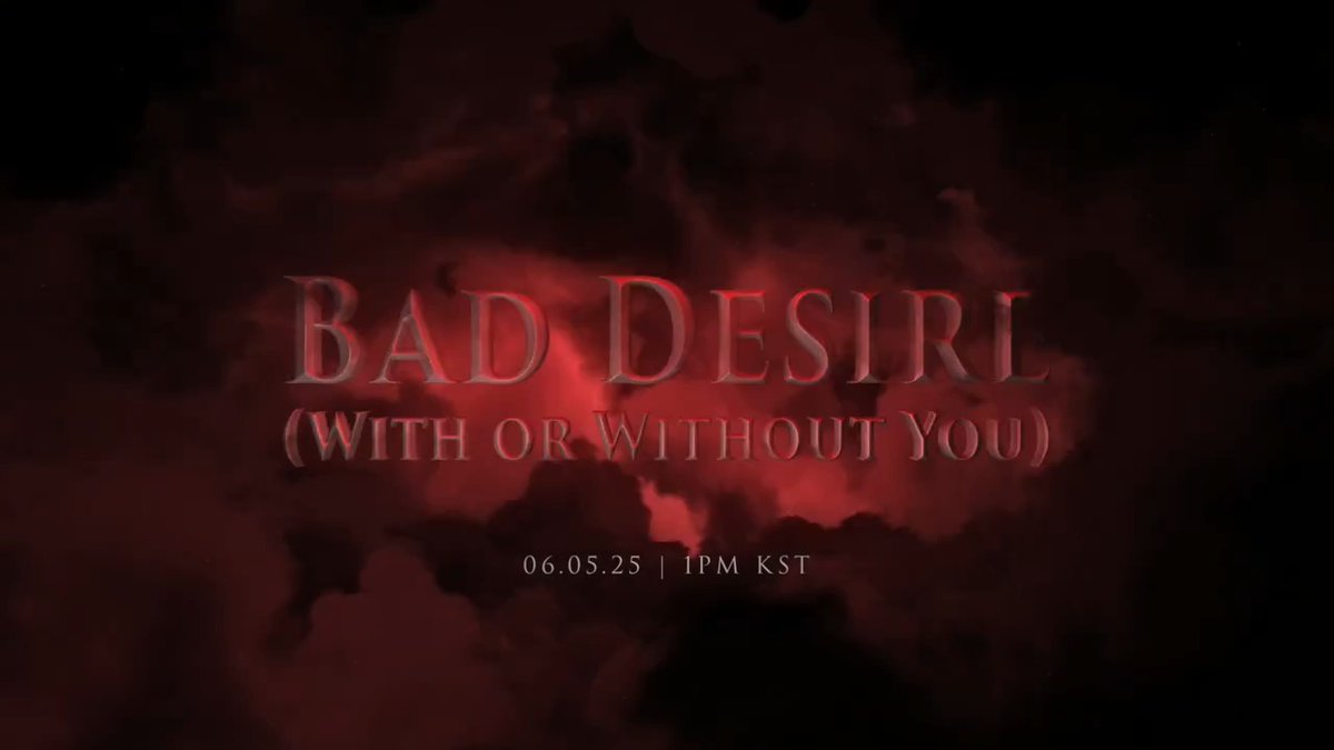 A pulse in the dark, a path led by bad desire—vampires rise where reason fades. More secrets will be unveiled in 15 minutes. ❤️‍🔥 🔒 1,000 Replies &amp; RTs BAD DESIRE MV TEASER 2 #BadDesire #WithorWithoutYou #DESIRE_UNLEASH #ENHYPEN_6thMiniAlbum #ENHYPEN ENHYPEN ENHYPEN OFFICIAL