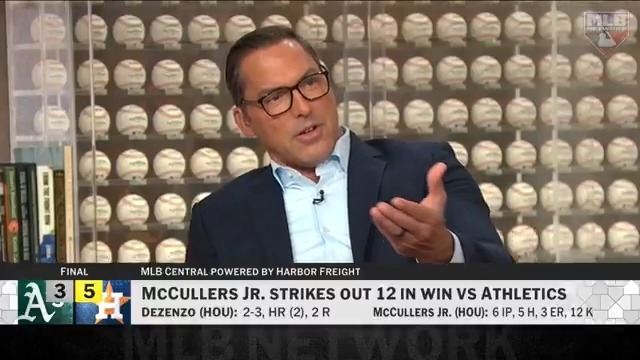 "Long season... a team in the AL West is going to have to beat them." Mark DeRosa says the Astros are still the team to beat in the AL West.