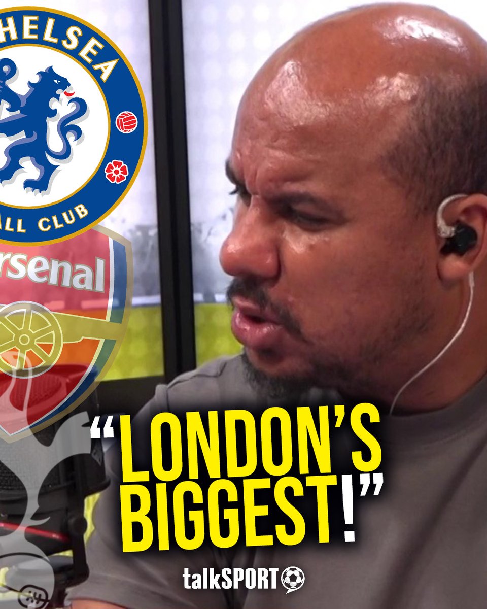 🔵 "From the Premier League era, I'd say Chelsea are the biggest!" 🏆 "Can you call yourself a big club if you haven't won the Champions League!?" Gabby Agbonlahor explains why he believes #CFC are London's BIGGEST club, ahead of #AFC! 🔥