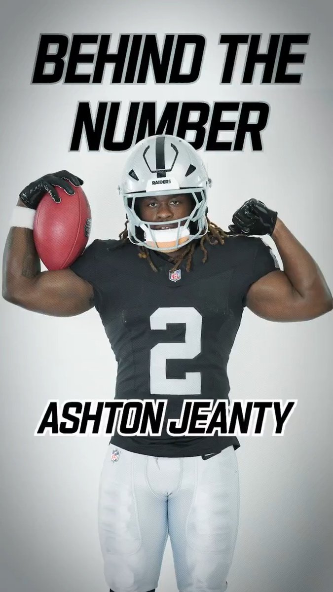 The number 2 is very fitting when they call you Deuce 2️⃣ Deuce 2️⃣ | Las Vegas Raiders