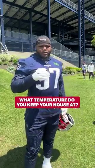 The house temp is always up for debate 😂