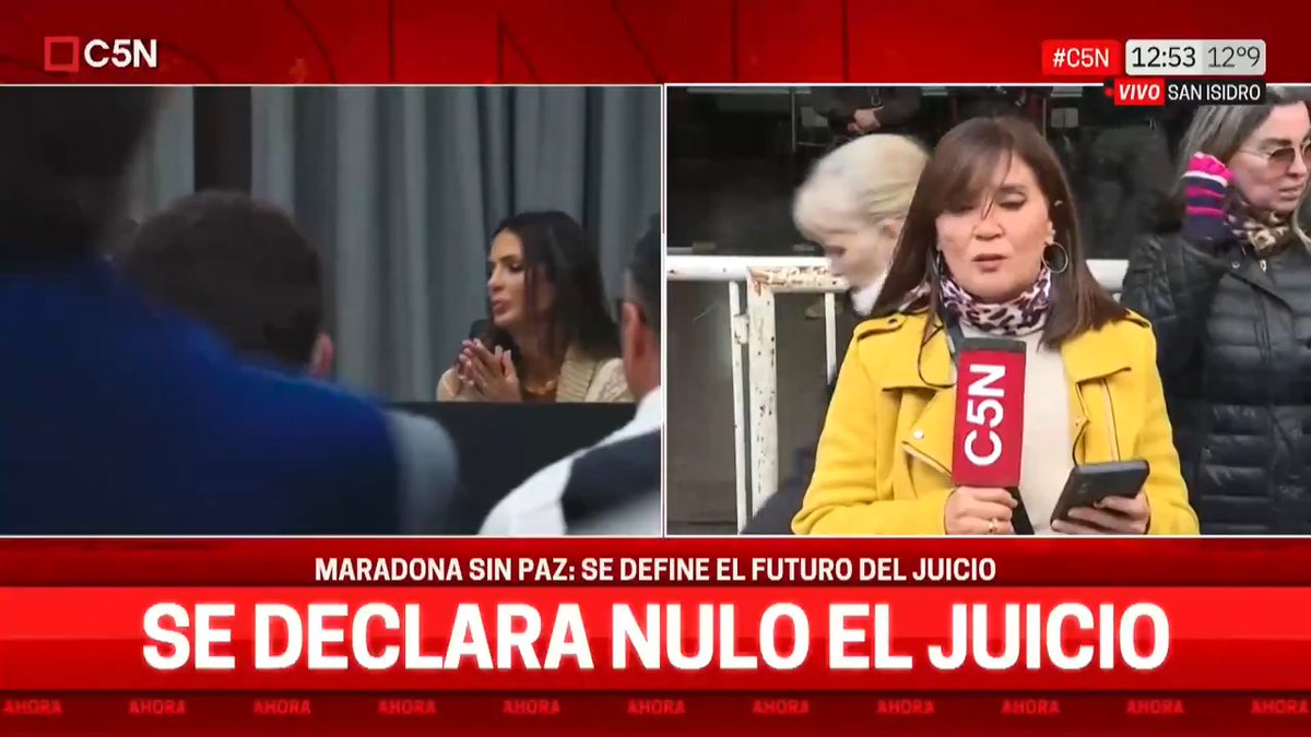 🚨 ALERTA 🚨 | Muerte de Maradona: el Tribunal decidió declarar nulo el juicio 📲 Seguí #C5N EN VIVO por 👉