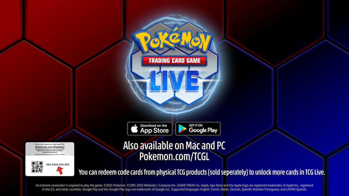 Pokémon TCG Live Social Account - Now Open! Receive even more game news, updates, and information through our dedicated social account 🎉 Experience the fun of the Pokémon Trading Card Game anytime, anywhere with #PokemonTCGLive! Play now on Android, iOS, Windows, and Mac.