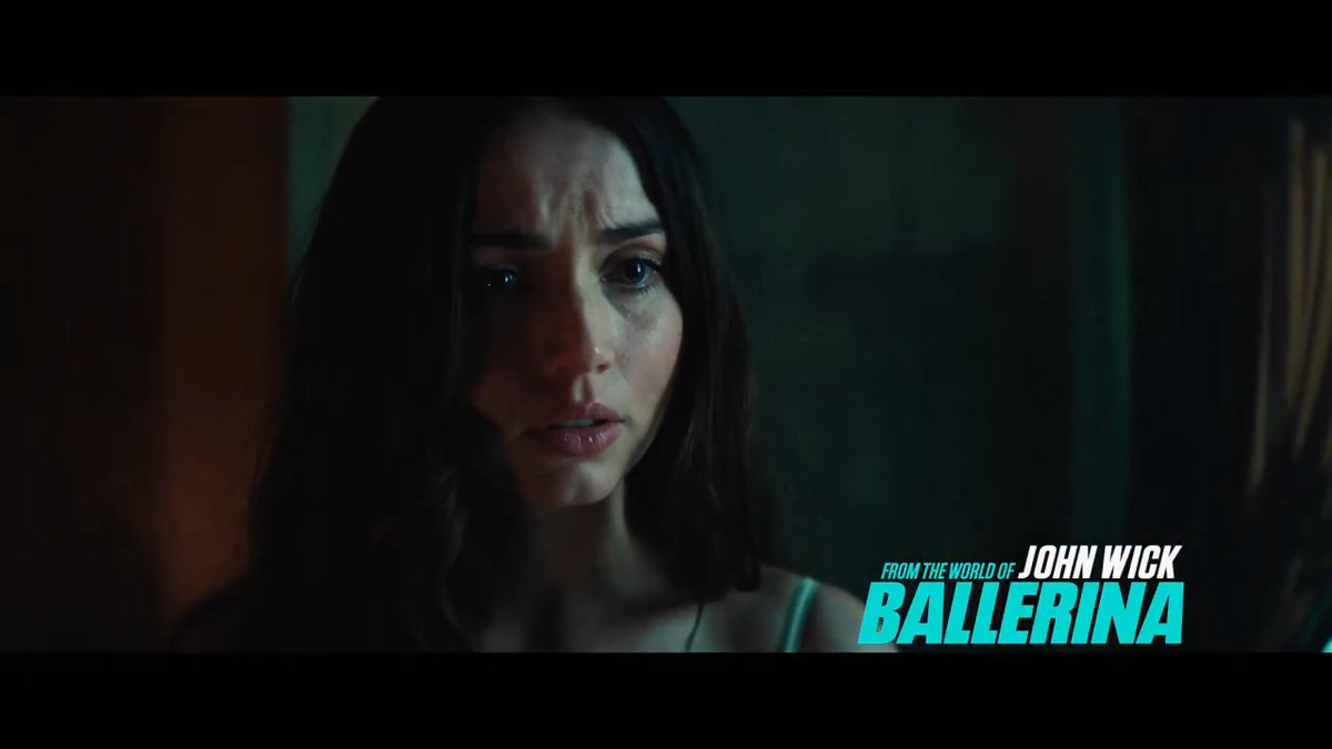 In one week, the tables will turn. Watch what we're serving up next from the World of John Wick: #BallerinaMovie. Arrives in theaters June 6.