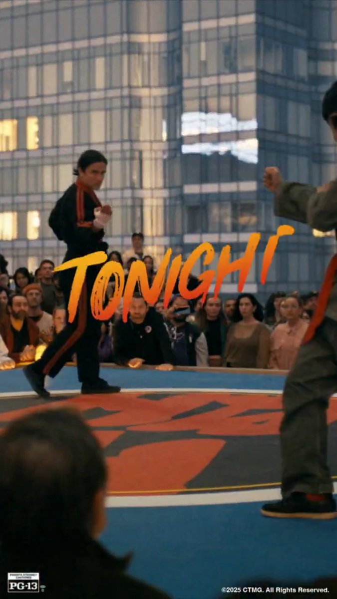 Everything has led to this. Karate Kid: Legends is in theatres TONIGHT. Get tickets! #KarateKidMovie