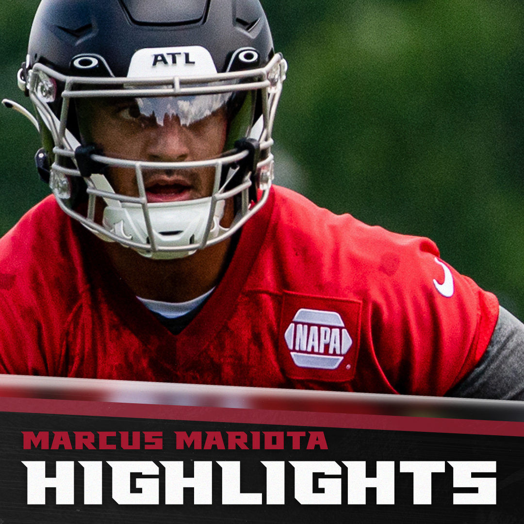 Marcus Mariota throwing dots at OTAs QB1 🔥