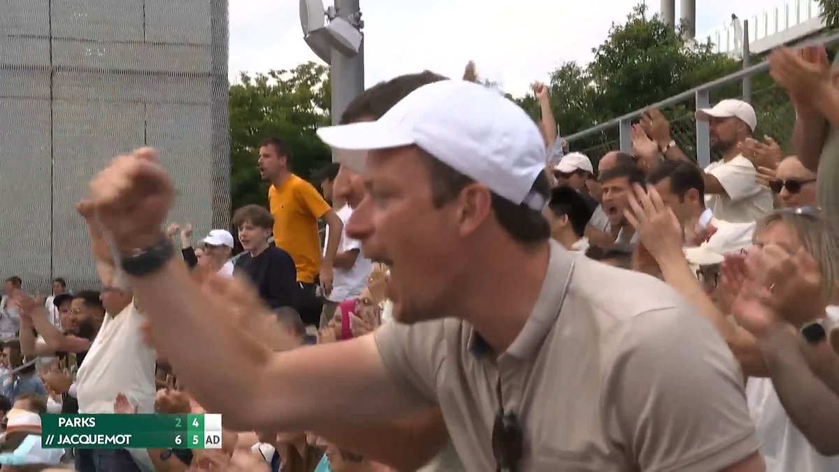ELSA JACQUEMOT QUEL POINT DE DINGUE 🤯 #RolandGarros