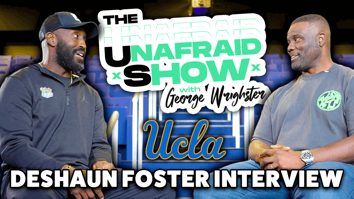 UCLA Bruins HC Deshaun Foster x George Wrighster UCLA Football DeShaun Foster #DRE #DoMore ⭐️ Landing Nico Iamaleava ⭐️ NCAA House Settlement ⭐️ Big Ten Media Day Presser ⭐️ UCLA 2025 Outlook + Plan Full Interview: