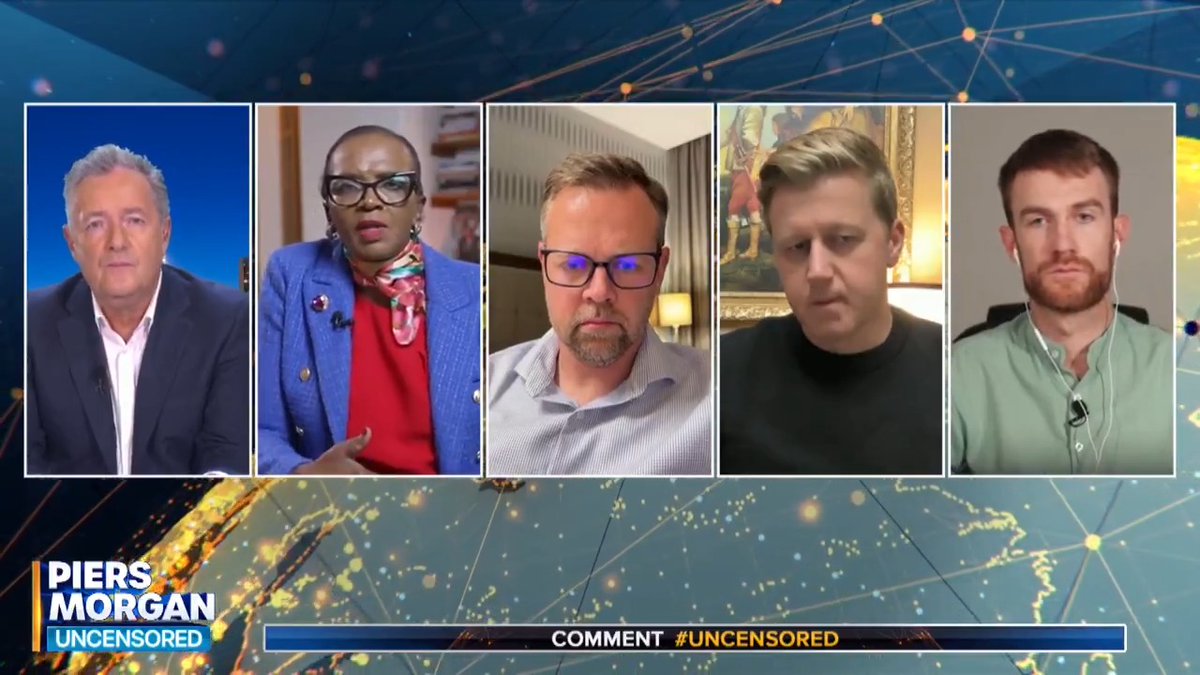 'Malema does it all the time... it's not a directive to kill.' Watch more of Piers Morgan's debate on the 'white genocide' taking place in South Africa 👇 📺 Piers Morgan | Sophie Mokoena