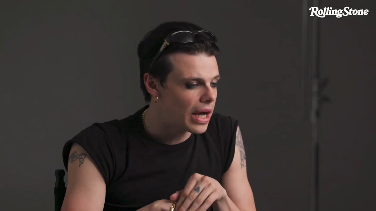 .YUNGBLUD lists his favorite all-time great musicians: "Bowie, Lou Reed, Iggy Pop, Sex Pistols, Lady Gaga, Nine Inch Nails, Depeche Mode, Ozzy Osbourne." The British rocker talks about movies, rogue bartending, Florence Pugh + more on a new episode: