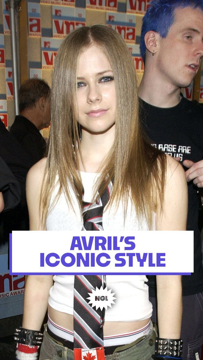 Who else was inspired by Avril Lavigne's style? 🙋♀️