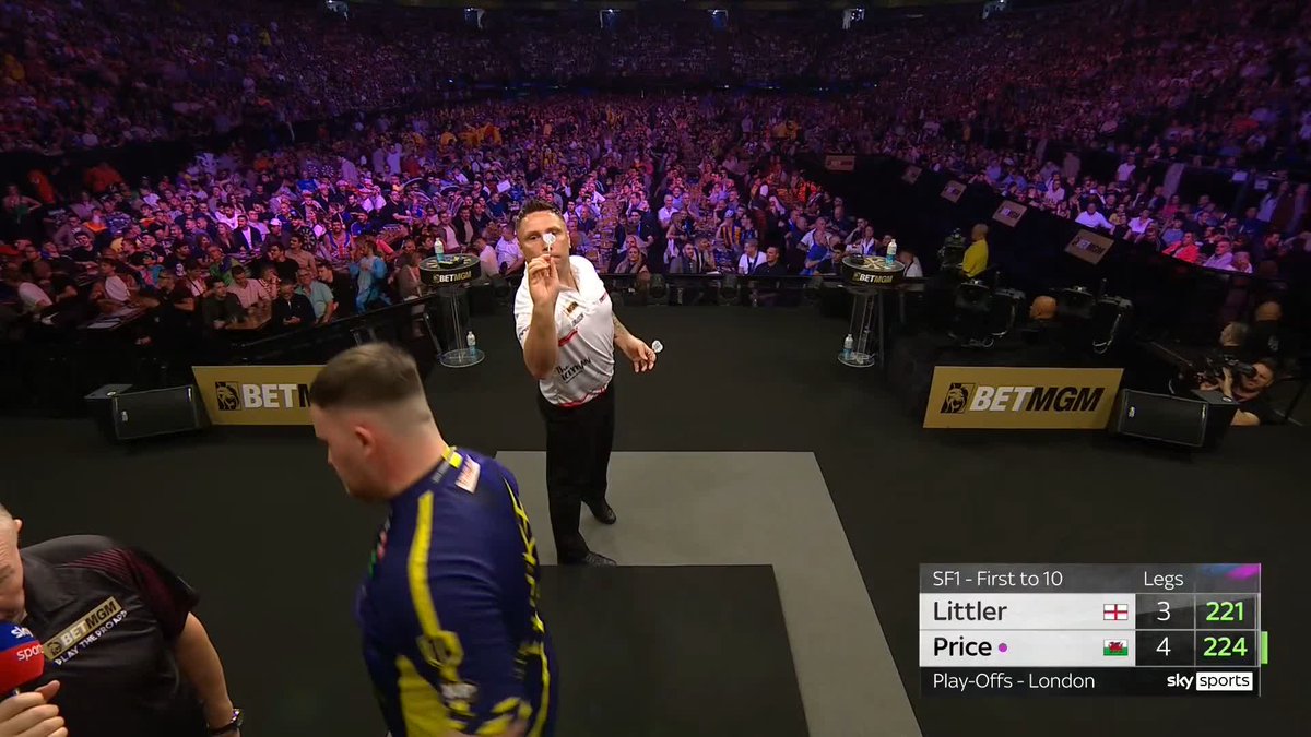Could have got another 6 darts in that bullseye, that is obscene! 😳