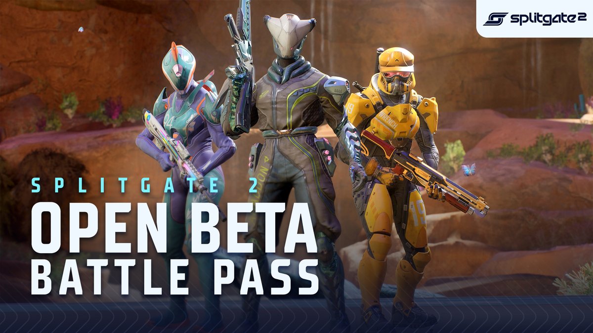 The Beta Battle Pass. 🌀 Get yours today in the Splitgate 2 store!