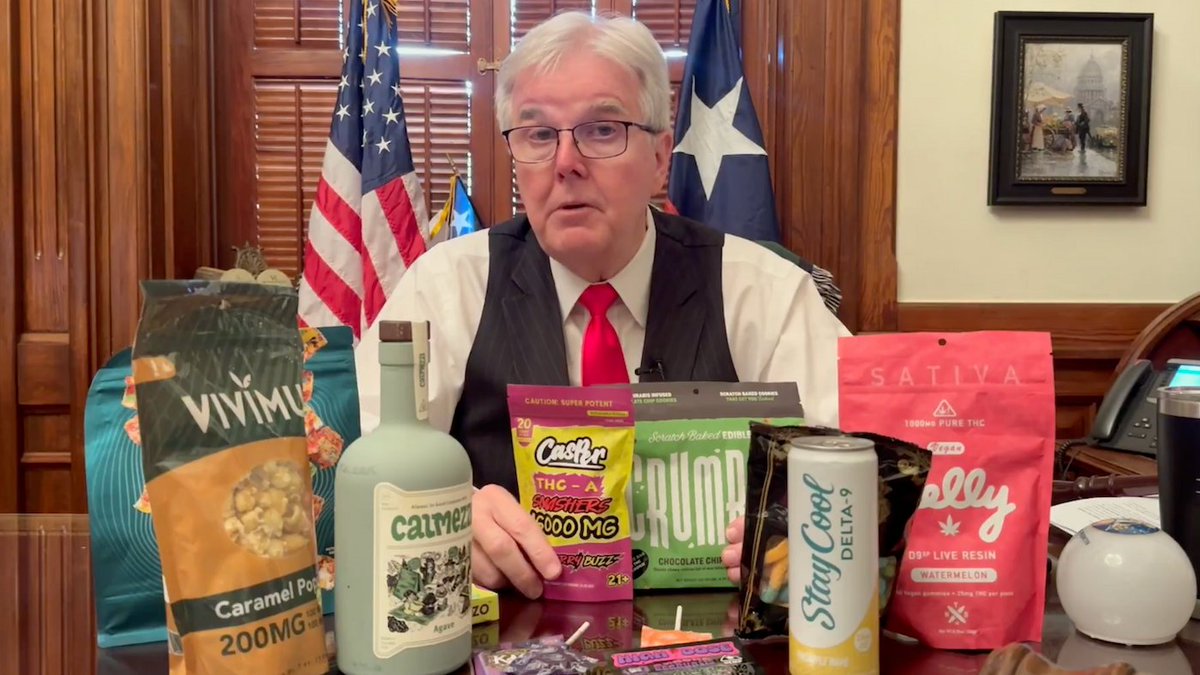 𝐈𝐂𝐘𝐌𝐈: Yesterday, I held a press conference to discuss the dangers of THC and the unregulated products that have taken over our state. Watch my latest video on SB 3 and the importance of this vital legislation becoming law. #txlege
