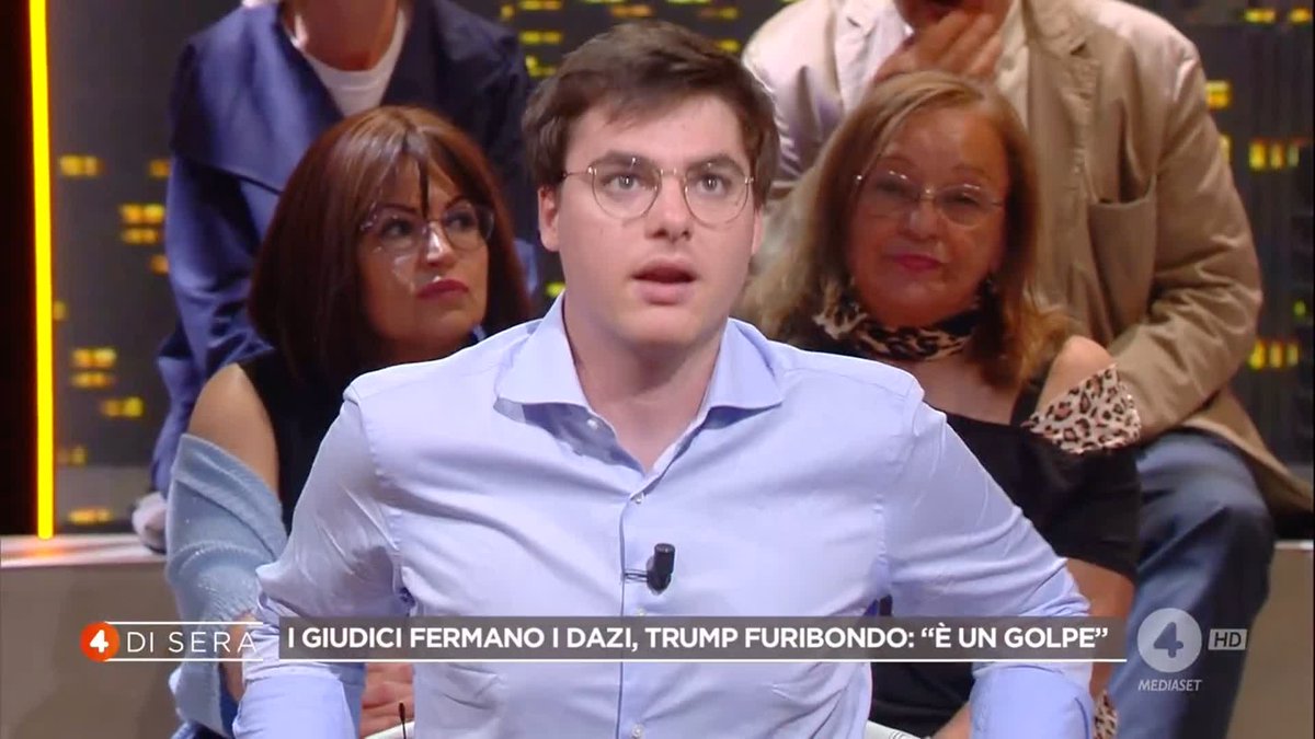 Paolo Romano: "Trump in questi mesi ha rovinato l'economia statunitense, europea e italiana" Cosa ne pensate? #4disera in diretta su #Rete4 e in streaming su Mediaset Infinity