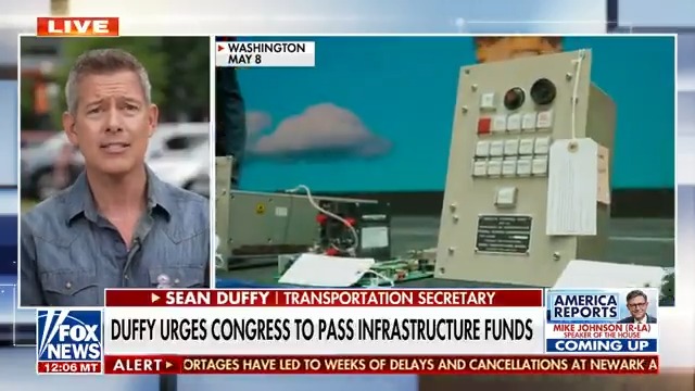 "This is, by far, the most important infrastructure project in all the country." Transportation Secretary Sean Duffy discusses the Trump administration's efforts to rebuild America's air traffic control system.