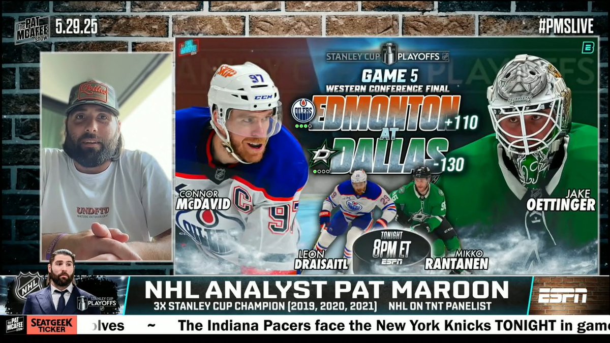 Pat Maroon believes the Dallas Stars will take Game 5 vs. the Edmonton Oilers 👀 📺 8 PM ET on ESPN/ESPN+