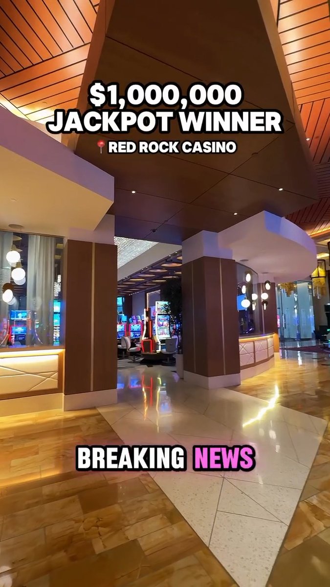 BREAKING: One lucky guest just won $1,086,315.93 on a big $250 bet in our new High Limit Slot Room playing Dragon Link last night at Red Rock Casino 🎰💰 Congrats to our first million-dollar jackpot winner of the year!