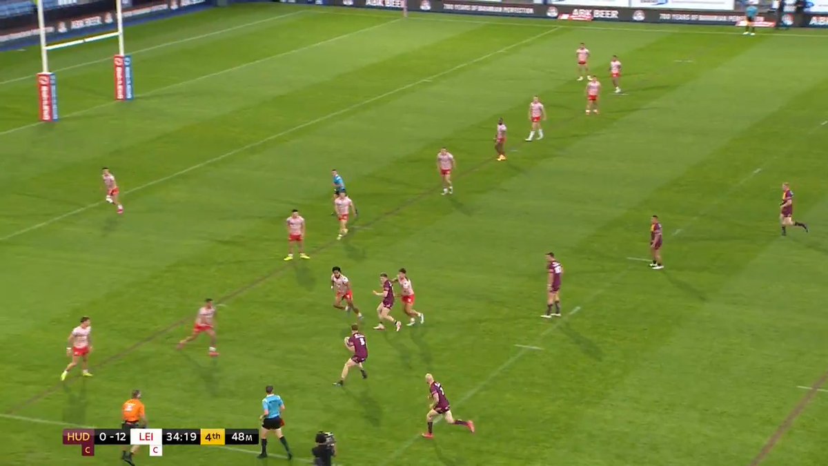 Fancy from Huddersfield Giants ๐ฎ๐'s George Flanagan ๐ฅ #SuperLeague