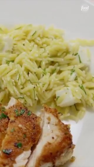 Warm orzo pasta tossed with lemon juice, feta and dill creates an easy and flavorful side dish 😋 Max for more #BarefootContessa: #StreamOnMax Get Ina's recipe for Lemon Orzo: