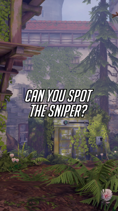 There’s a sniper lurking around and she’s found her next target 🎯 Did you spot the sniper in time? Let us know if you were able to find her down in the comments ✨