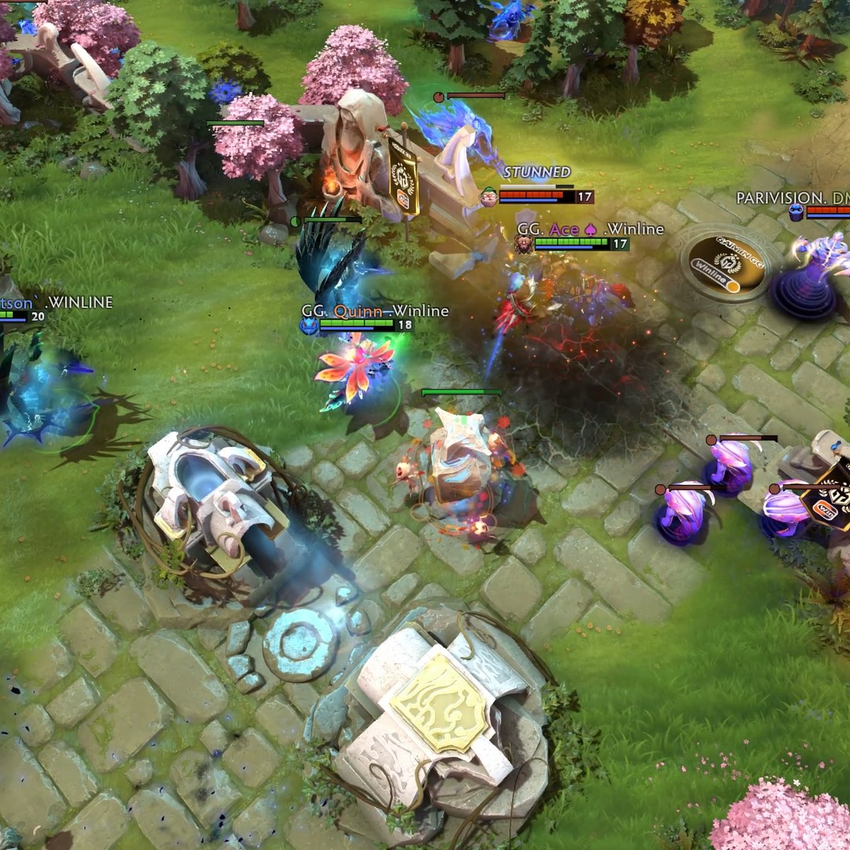 What even is that damage 💀 #DreamLeague #dota2