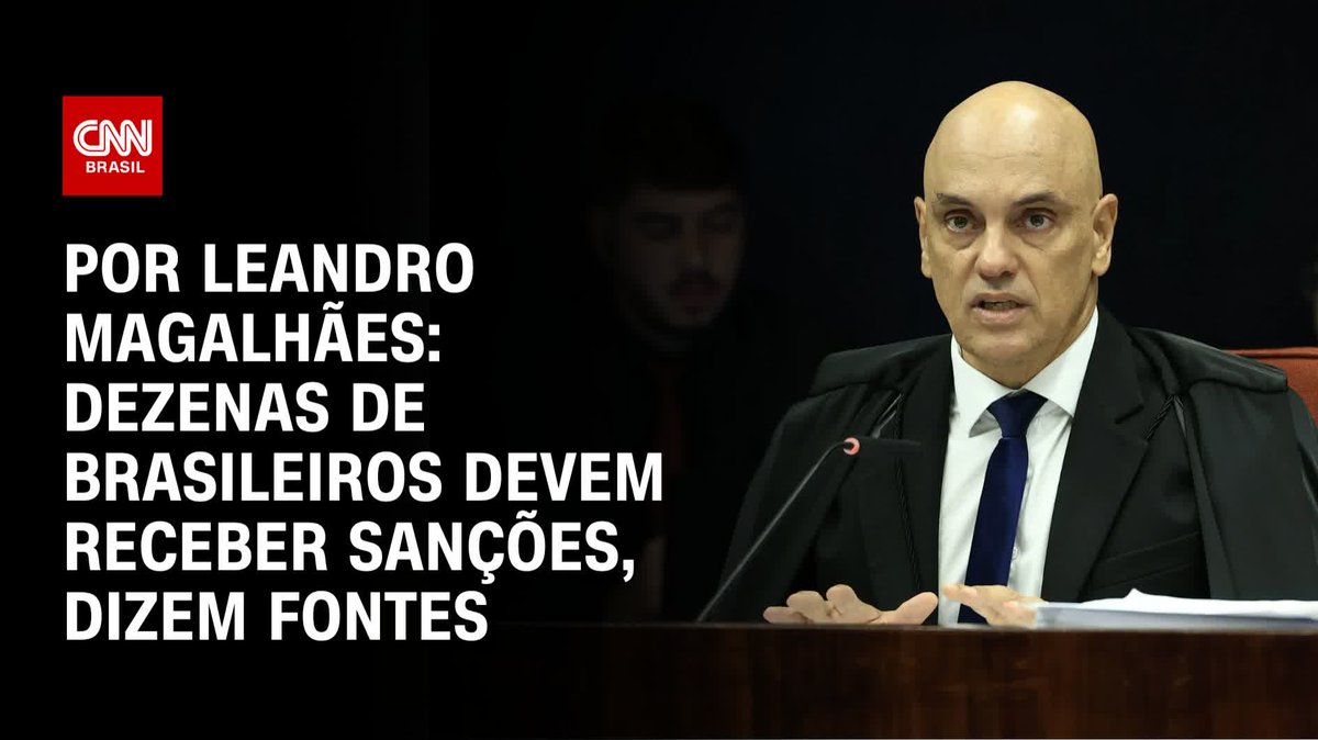 Por Leandro Magalhães → Fontes: EUA analisam sanção a funcionários do TSE e STF; assista #CNNArena