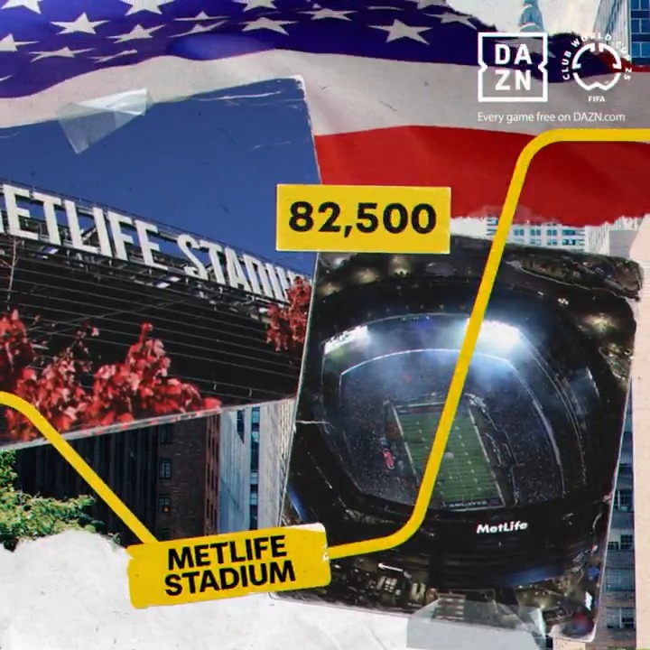 🏟️ MetLife Stadium 🤝 #FIFACWC 🏆