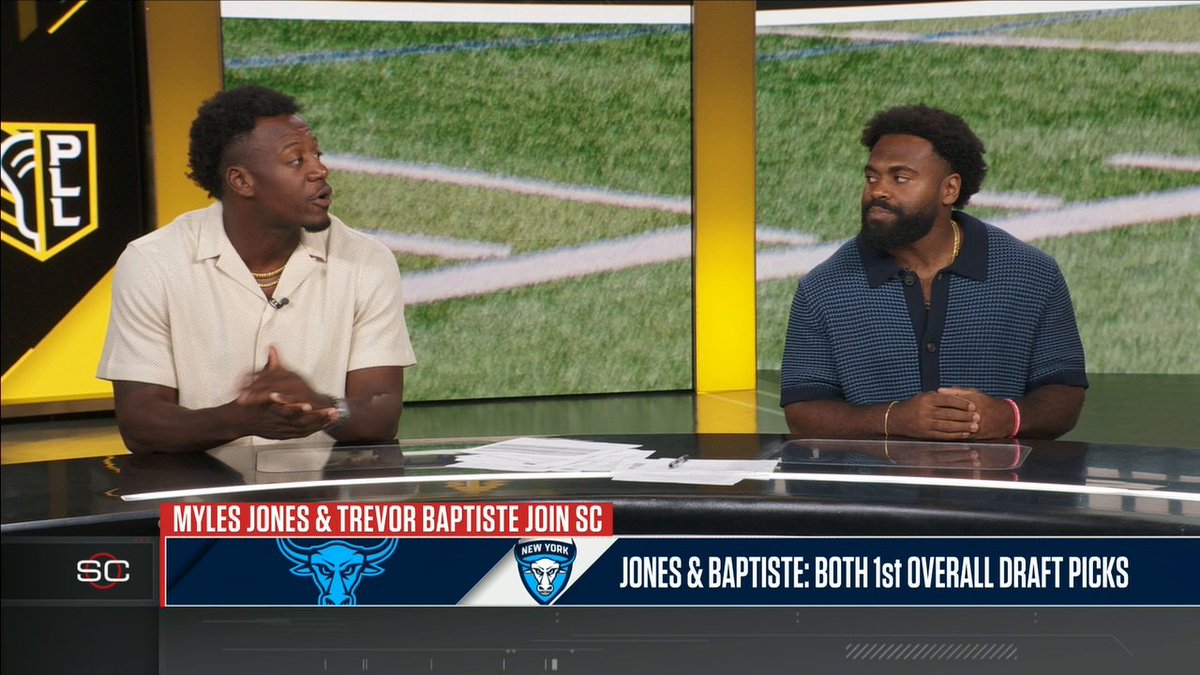.New York Atlas' Myles Jones weighs in on what it means to be one of three Black lacrosse players to be drafted No. 1 in the Premier Lacrosse League 🙌