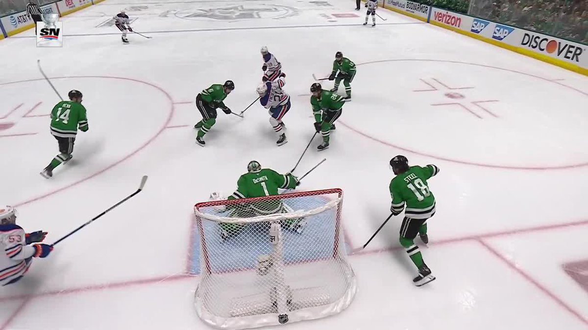 JEFF SKINNER FIRST CAREER PLAYOFF GOAL 🥹 #LetsGoOilers