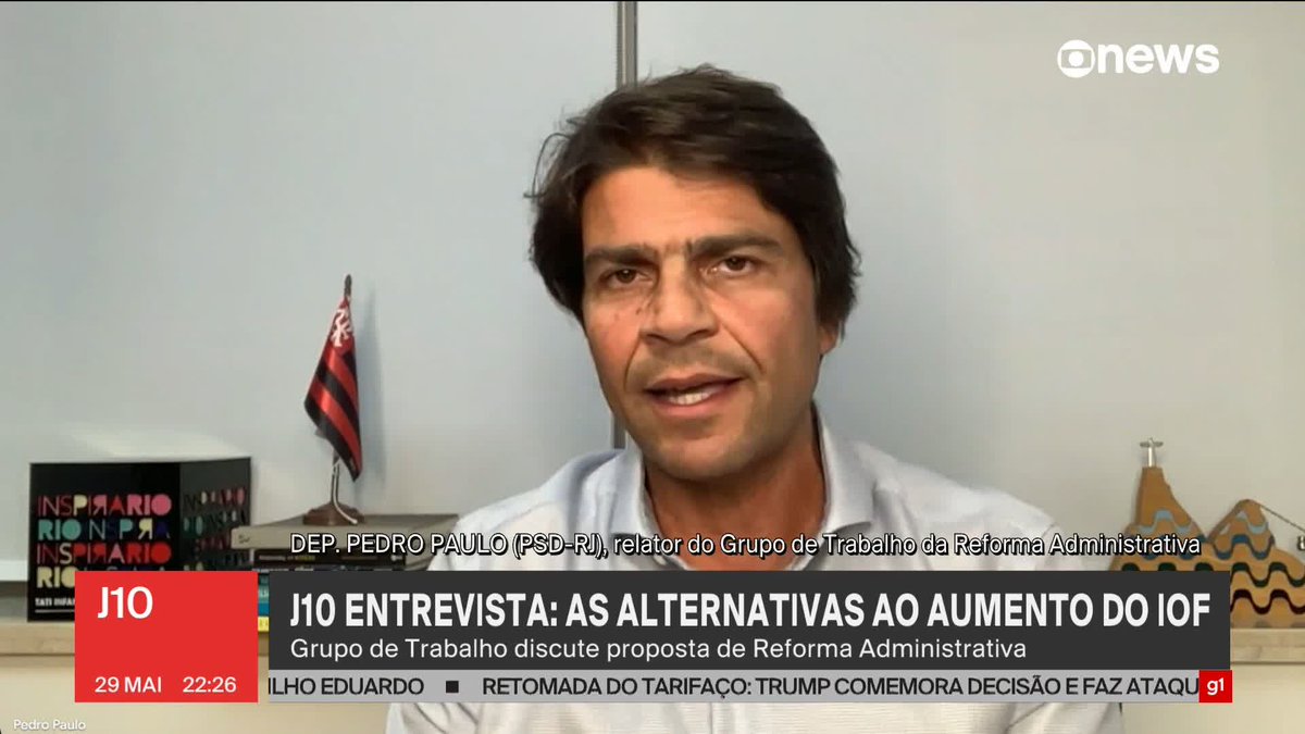 “As instituições estão determinadas a fazer uma reforma em que todos estejam dispostos a cortar na carne?”, indaga o relator do Grupo de Trabalho da Reforma Administrativa, deputado federal Pedro Paulo (PSD-RJ). #J10 ➡ Assista à #GloboNews: