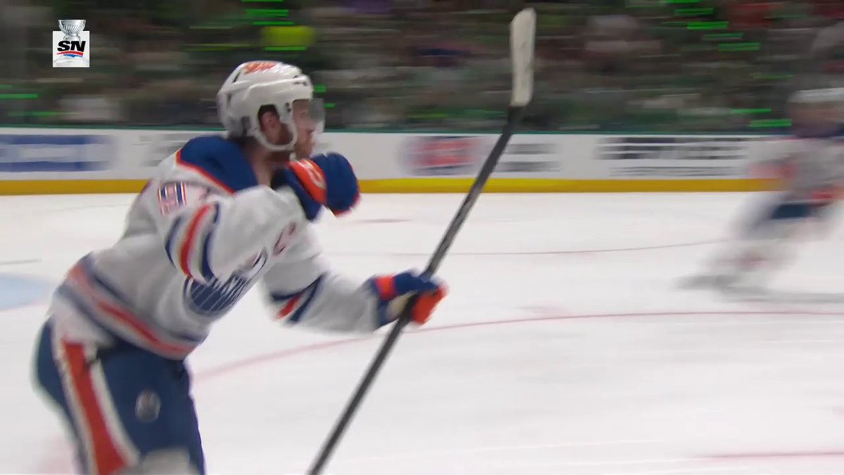Connor McDavid is absolutely FLYING out there! 💨 #StanleyCup 🇺🇸: ESPN &amp; ESPN+ ➡️ 🇨🇦: Sportsnet or stream on Sportsnet+ ➡️