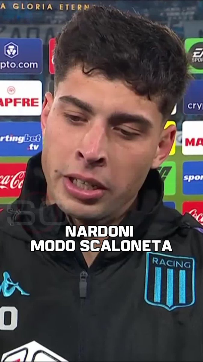 🇦🇷 "TODO CHICO QUIERE LLEGAR AHÍ, MUY CONTENTO. CREO QUE SE VA A DAR" 🎓 Juani Nardoni habló con Tomas Davila sobre su convocatoria a la Selección Argentina y su futuro... ¿En La Academia? #SportsCenter