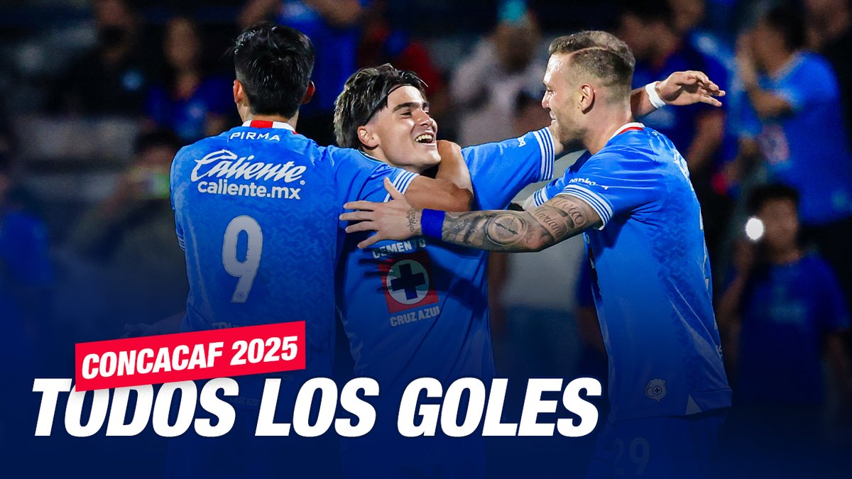 Azules, les dejamos el recuento de todos los goles que La Máquina ha marcado en la CONCACAF Champions Cup. ⚽️ ¡Vamos juntos por la Séptima! 💙
