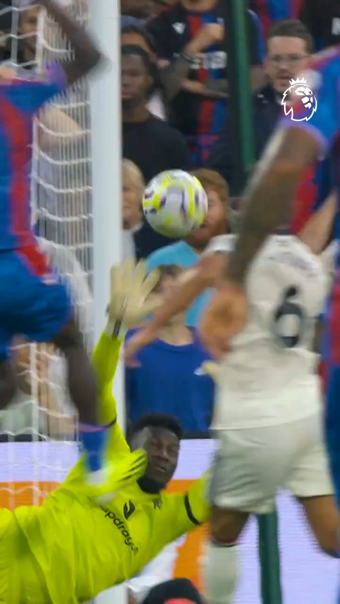 André Onana's save vs Crystal Palace has been nominated for the Premier League Save of the Season! 🧤🔴 Vote for it here: