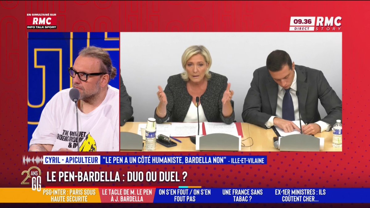💥 Marine Le Pen tacle Jordan Bardella : duo ou duel ? 📞 Cyril, apiculteur au 3216 : "On est dans une dictature... si Le Pen ou Mélenchon vont au second tour en 2027, les élections seront invalidées. Il y a des manœuvres pour entraver la volonté du peuple." #GGRMC