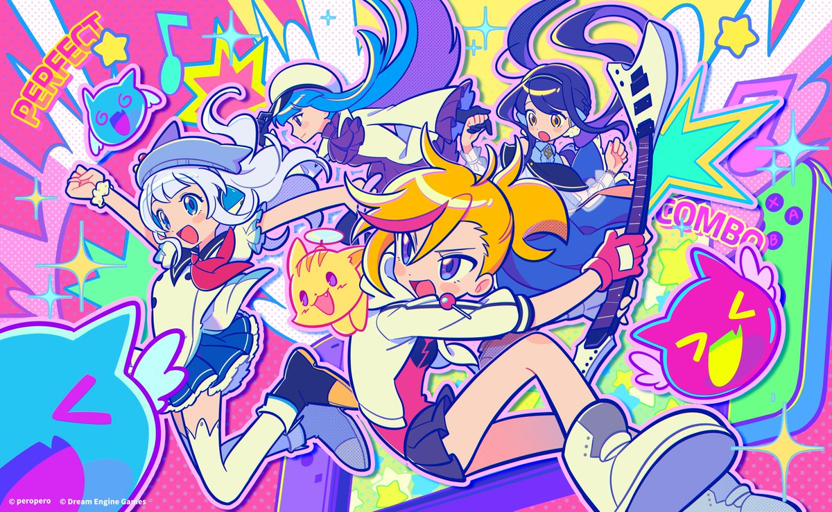 シートベルトはちゃんと締めた?Muse Dash × Rotaeno コラボ楽曲パック「アクアドライブガイド」が正式にリリース! P.S.裏譜面の解禁方法は、ゲーム内の掲示板に隠されてるよ! (つд⊂) #MuseDash #Rotaeno