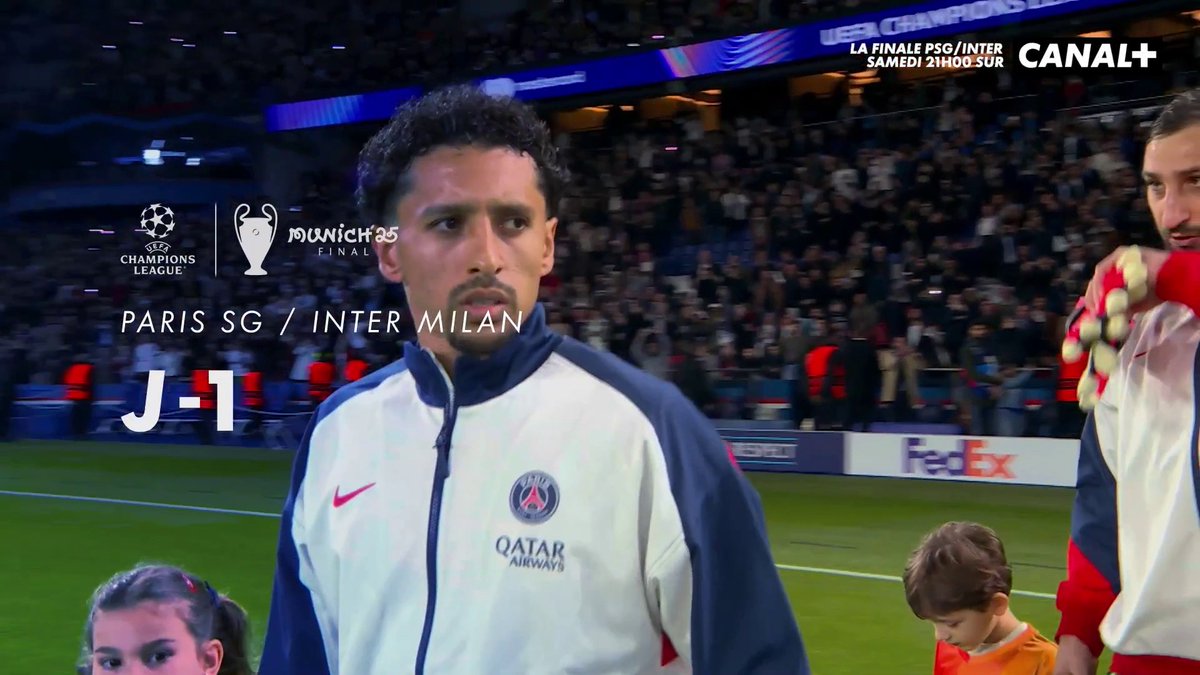 Plus qu'un dodo... 🤩 La finale demain à 21H sur CANAL+ 🖥️ #PSGINT | #UCLFinal