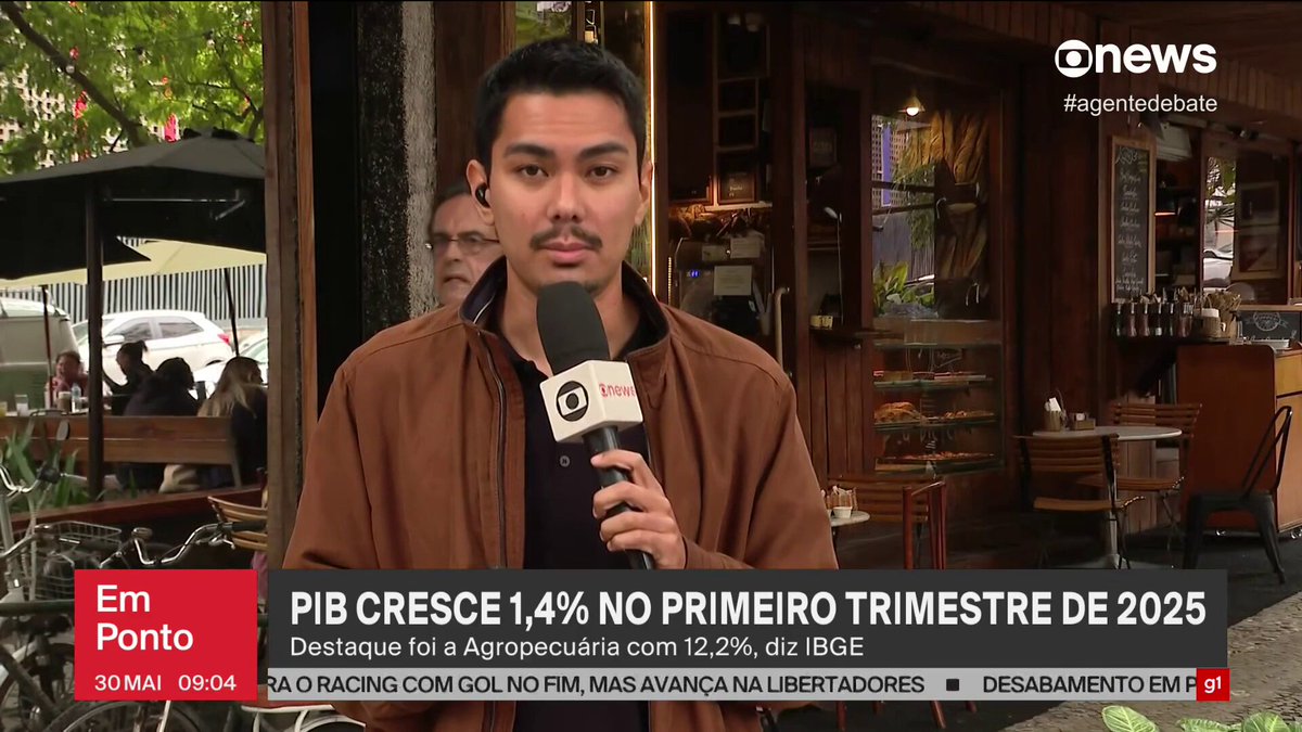 ATENÇÃO: o mercado financeiro errou novamente e o PIB cresceu mais 1,4% no primeiro trimestre. O somatório anual pode chegar a um pibão de quase 4%. É incrível como o Lula dá "sorte", não é? Bora comentar EFEITO LULA!