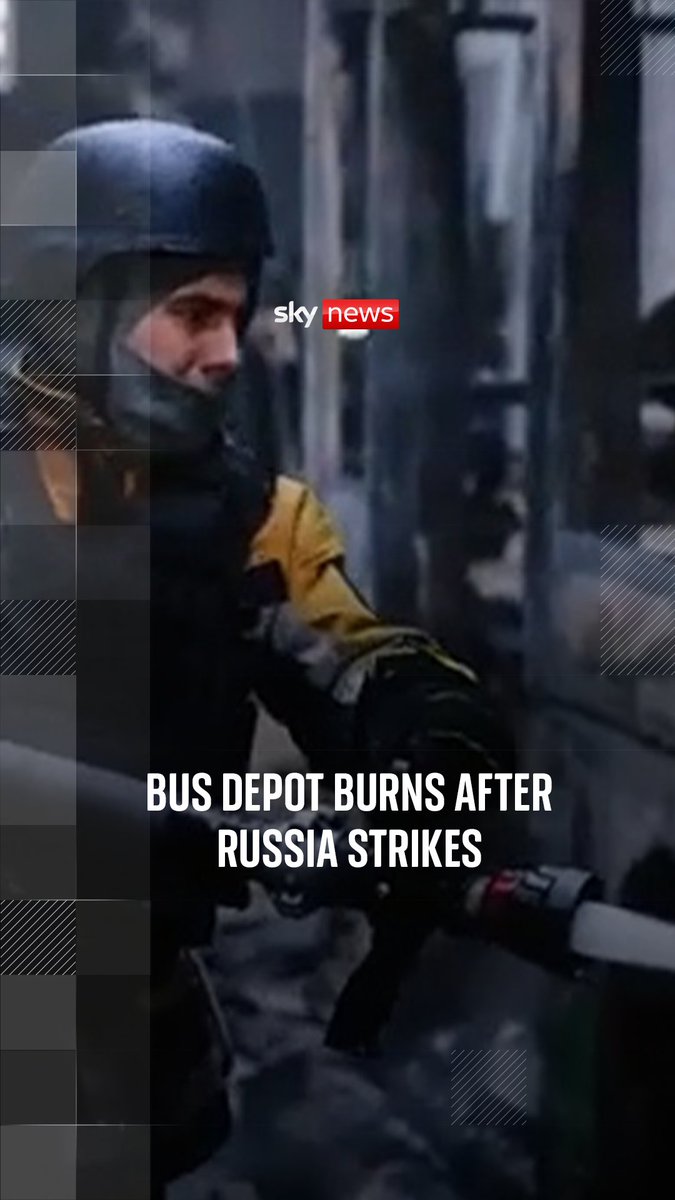 Emergency services battled large fires in Kharkiv after Russia launched drones and ballistic missiles at the city, hitting civilian infrastructure.