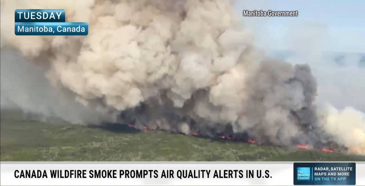 Wildfire smoke is triggering air quality alerts in the Midwest as dozens of fires burn in Canada. Meteorologist Jordan Steele has the latest: