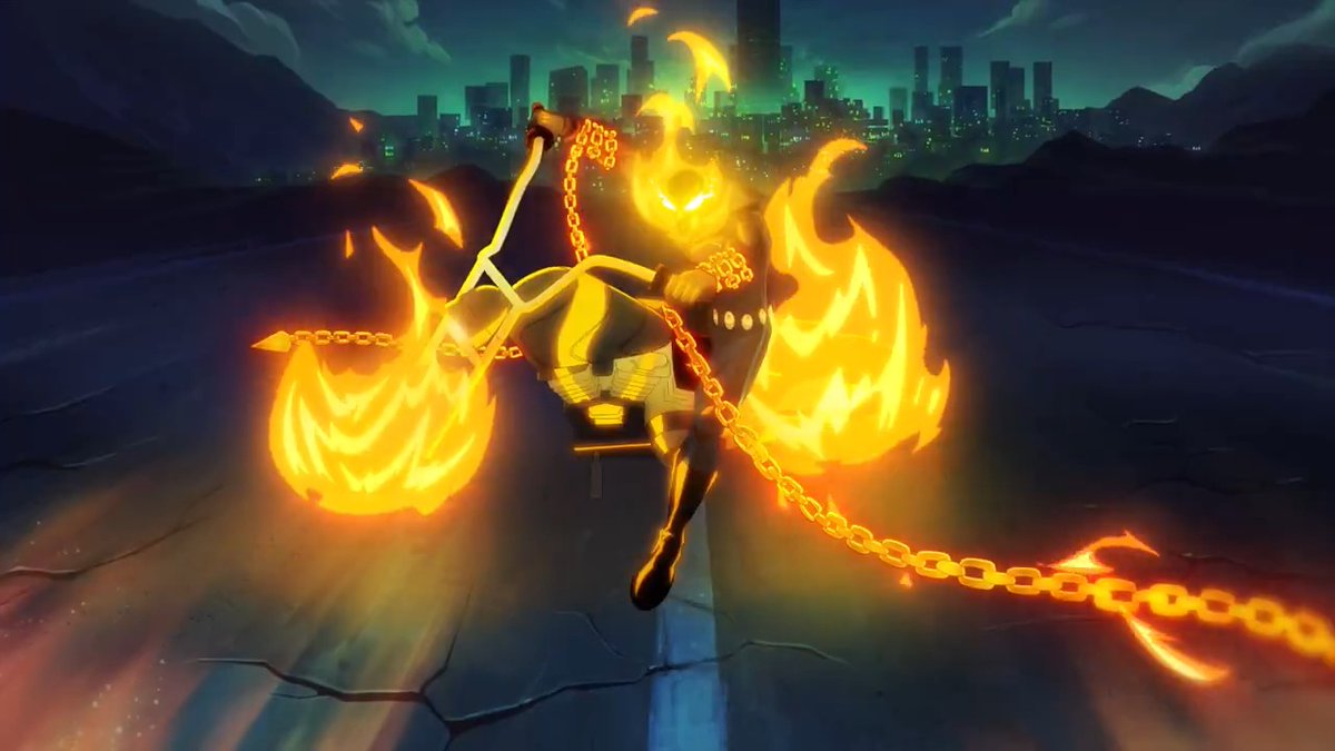 #TodayInMarvelHistory, Ghost Rider blazed into the Marvel Universe, bringing hellfire, chains of justice, and a whole lot of vengeance. 🔥 ⛓️ #MarvelComics 🎥: Wild Comet Media 💫