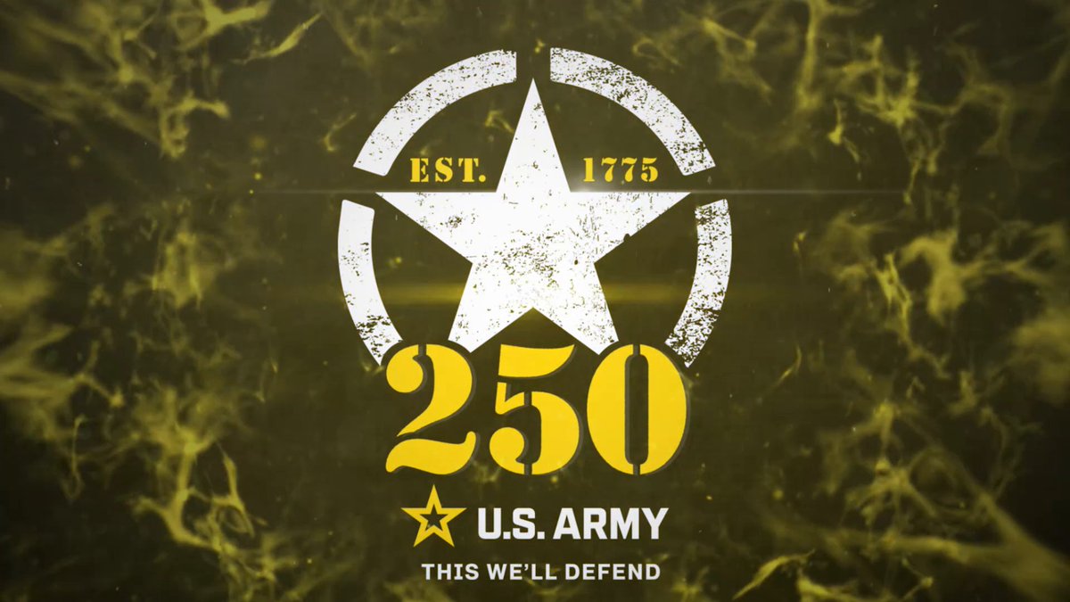Before there was a nation, there was the #Army 🇺🇸 For 250 years, we've stood ready — This We'll Defend. Join us in celebrating the U.S. Army's 250th birthday! #Army250