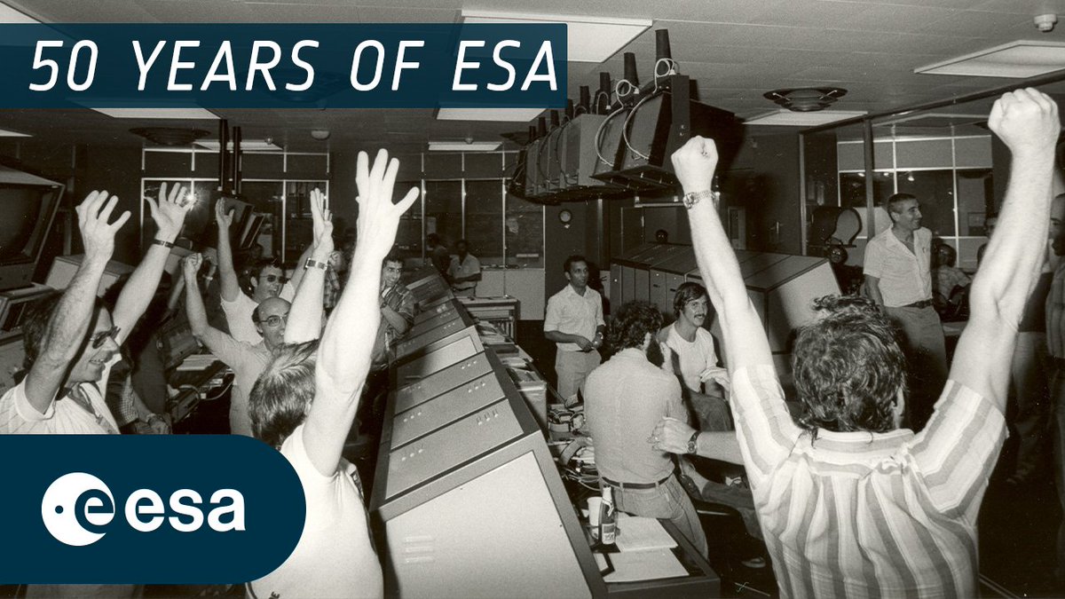 🎉 #50YearsOfESA: for half a century, we've been serving Europe as its space agency and inspiring its citizens. Join us this anniversary year to reflect not only on our past achievements, but also on our future perspectives!