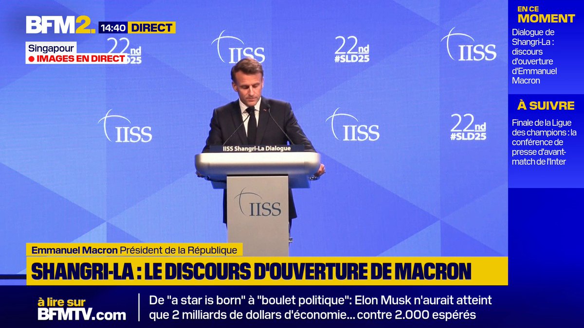 Guerre en Ukraine: "si la Chine ne veut pas que l'Otan soit impliquée (…) en Asie, elle devrait empêcher la Corée du Nord de s'engager sur le sol européen", estime Emmanuel Macron #BFM2